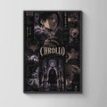 Chrollo Lucilfer Poster, Hunter x Hunter Dark Anime Wall Art, Phantom Troupe Print