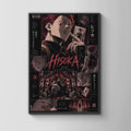 Hisoka Hunter x Hunter Anime Poster, Dark Red Manga Wall Art, Comic Panel Print
